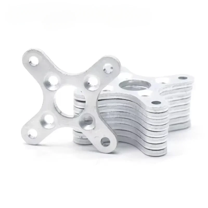 10PCS RC Airplane Brushless Motor Aluminum Alloy Fixed Seat Motor Mount Cross Holder for XXD Sunnysky EMAX 2208 2212 2217
