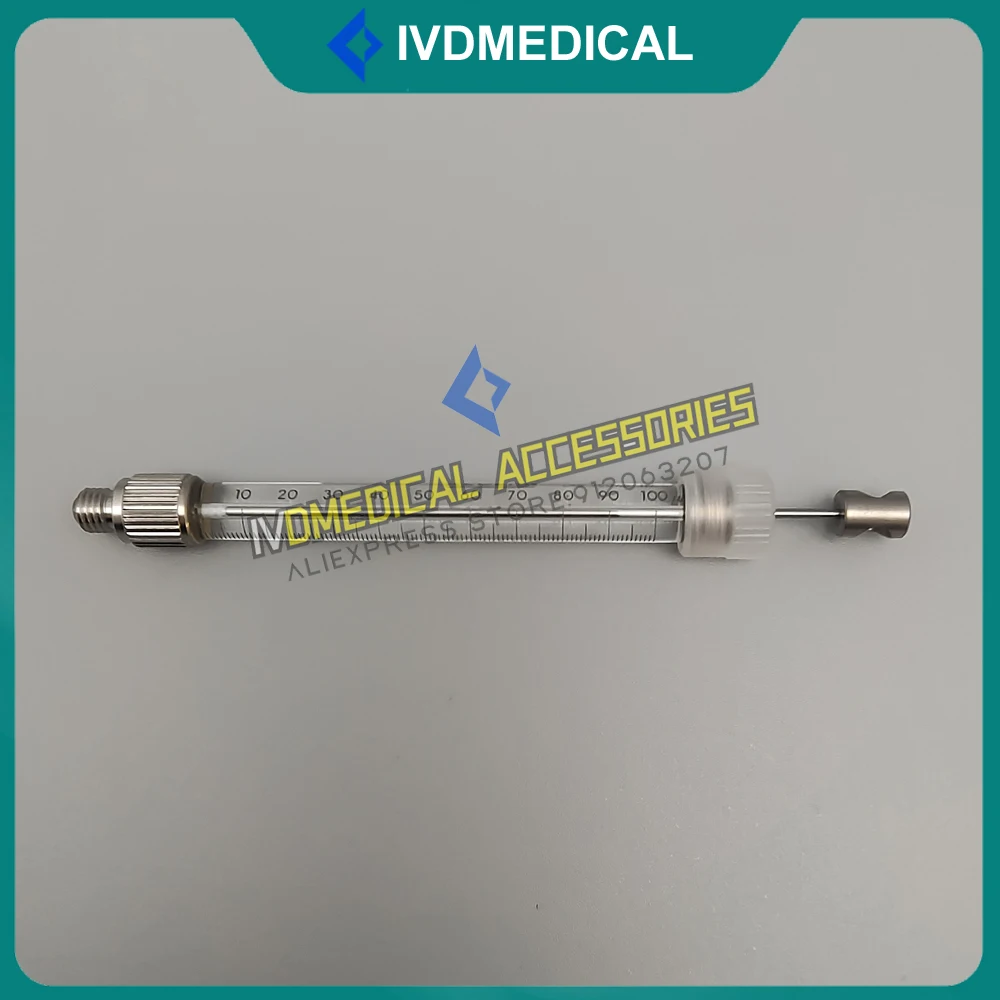 Nowa oryginalna strzykawka do próbek 100μL do Mindray BS380 BS400 BS480 BS490 BS4420 Mindray 100μL strzykawka do próbek 100ul strzykawka