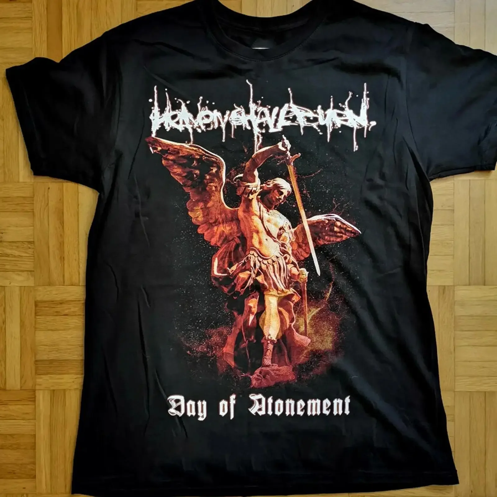 Heaven Shall Burn Day of Atonement T Shirt Full Size S 5XL vintage Washed Unisex Stylish homme Comfortable Versatile Soft
