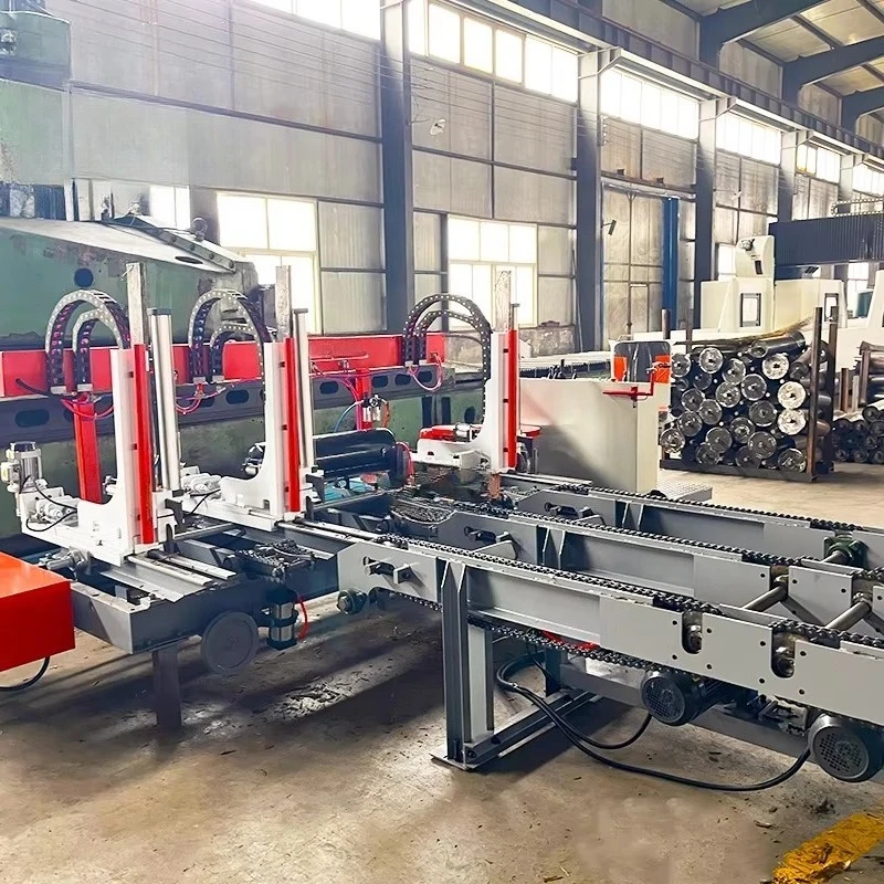 Big Log Electric Vertical Band Sawmill Wood Cutting with Log Carriage 1200mm Max Sawing Diameter 4000mm Length