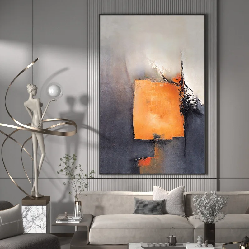 

Light luxury modern abstract canvas painting minimalist room decorative art poster living room bedroom decorative painting