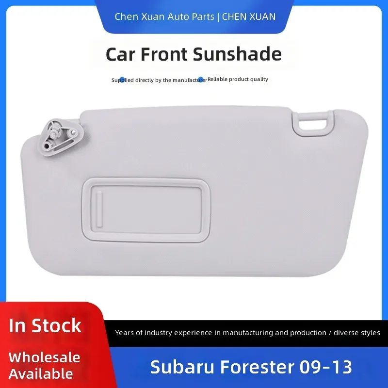 For Subaru Forester 2009-2013 Left Sun Visor Grey 92011SC033LO Driver Side Interior Trim Accessory