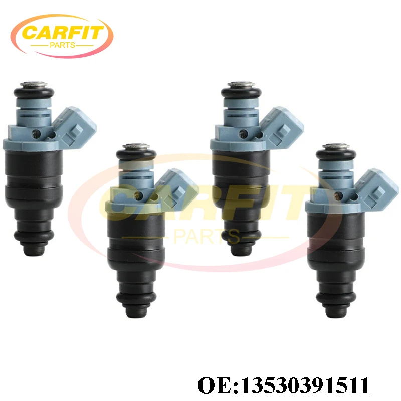 4PCS New OEM 13530391511 0391511 13537574132 Fuel Injectors For BMW MINI R52 R53 S JCW John Cooper Works 210BHP Auto Parts