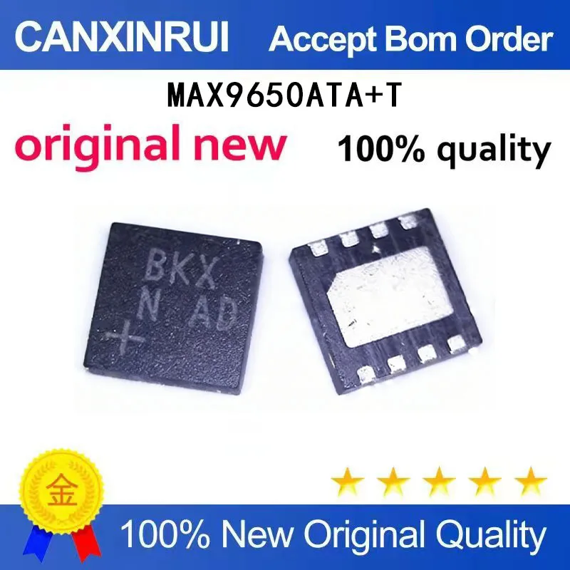 

(5-100 Pieces) New stock MAX9650ATA+T MAX9650ATA code: BKX
