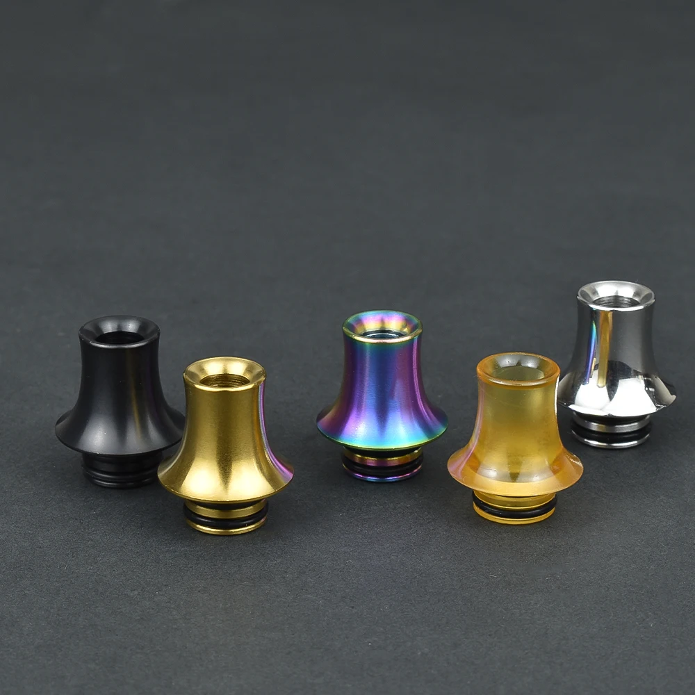 WOLFCOOLVAPE 510 drip tip 510 MTL Drip Tip rda rta atomizer e-cigarette tank vaporizer vape accessories atomizer tank - gallery image 5