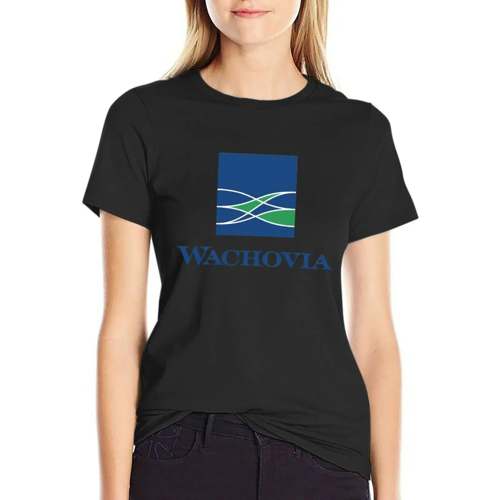 

Wachovia Logo T-Shirt tops new edition quick-drying t-shirt dress for Women plus size sexy
