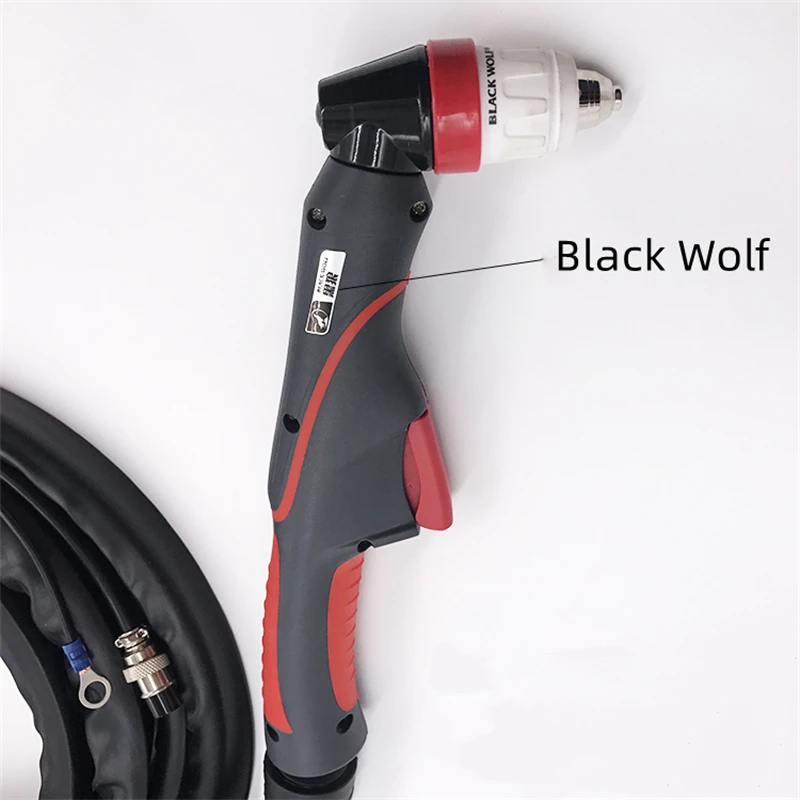 P80 Black wolf Plasma Cutter/cutting Machine Torch 10M 33Feet Accessories Air Cooled Plasma Cutting Torch Complete100A 120A