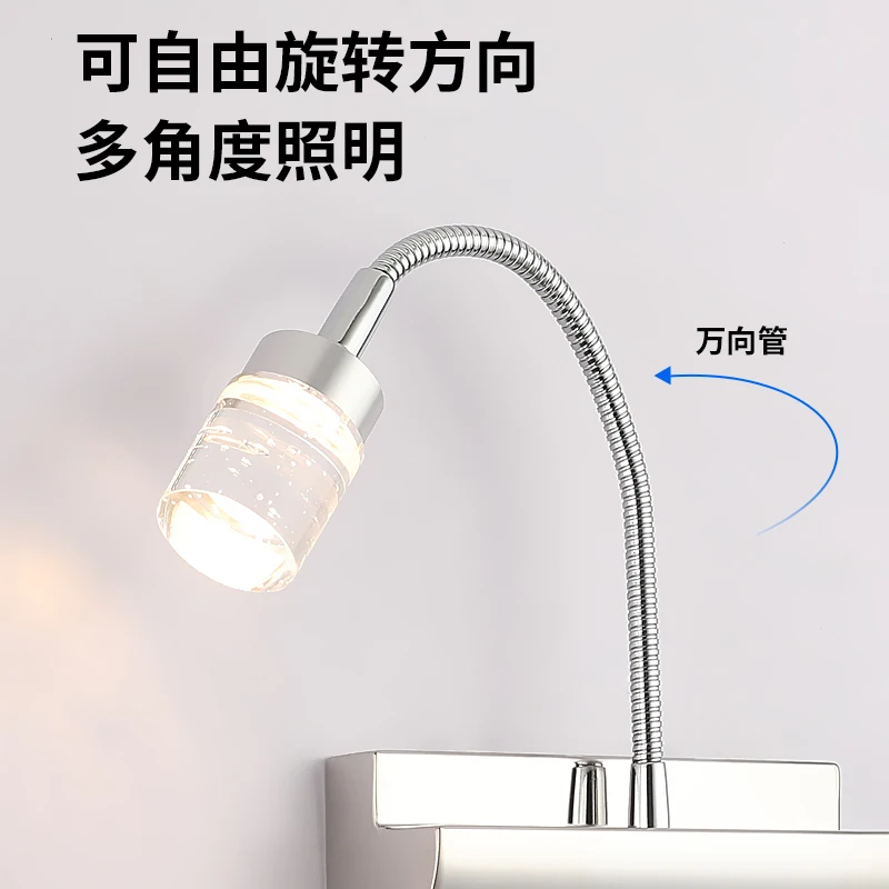 Modern wall lamp Living room TV background  Stainless  Crystal decorative  Bedroom bedside porch LED