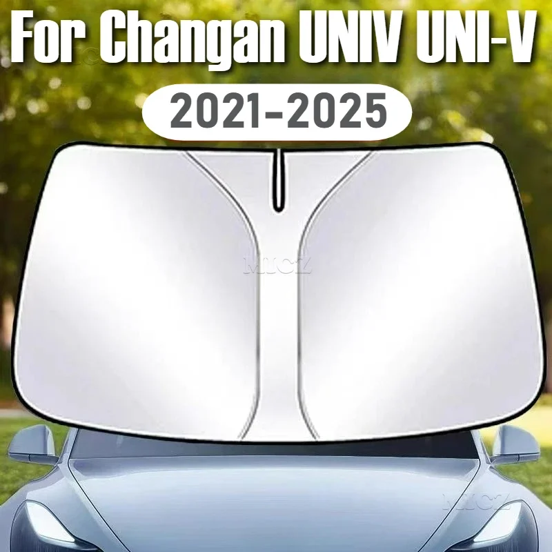 

Car Styling For Changan UNIV UNI-V 2021 2022 2023 2024 2025 Car Windshield Sunshade Cover Anti UV Protection Auto Parts