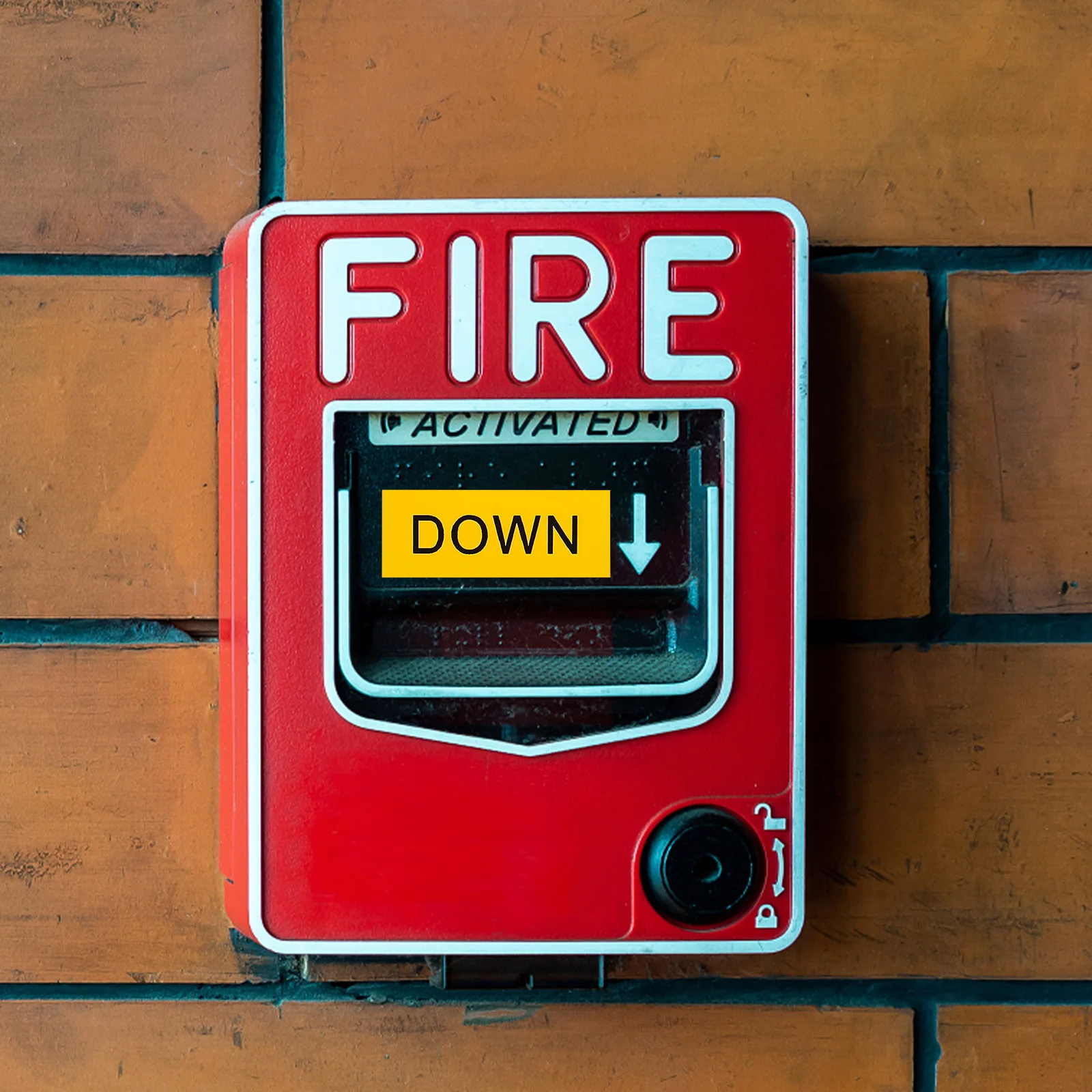 20pcs Safety Warning Stickers Down Device Label Pvc Adhesive Decal For Home Office Machine Light Decor Caution Sticker