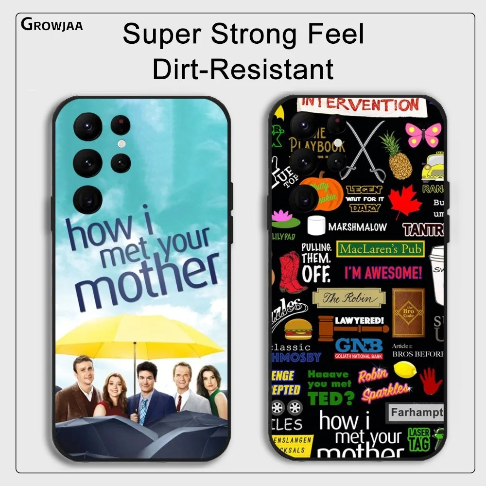 TV H-How I Met Your M-Mothe Phone Case For Samsung Galaxy S25 S24 S22 S23 Ultra S21 S20 Plus 5G Protective Silicone Funda