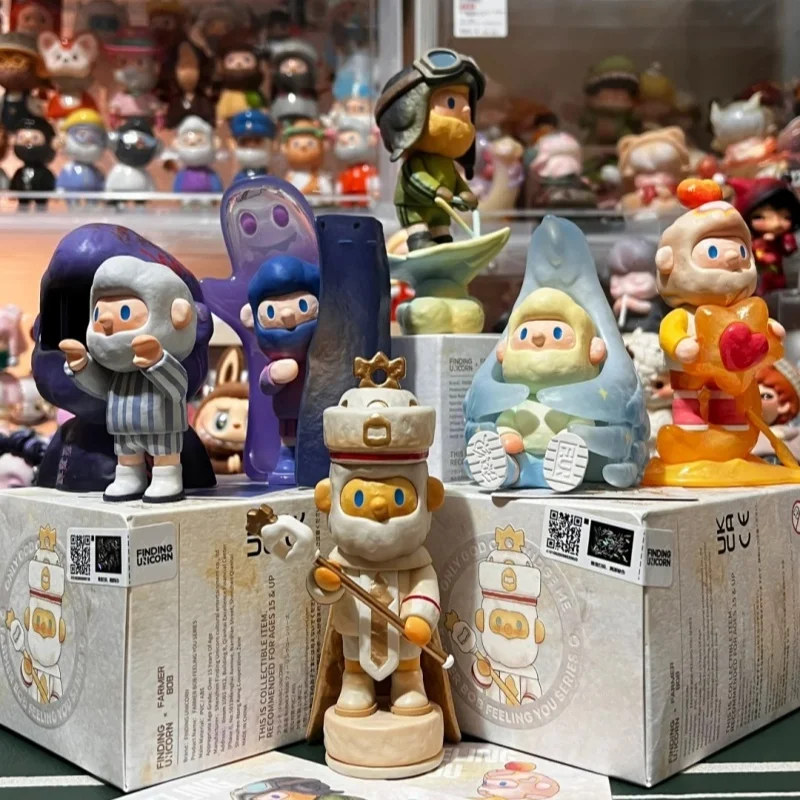 

New Farmer Bob Blind Box If Emotional Reaction Series Mysterious Surprise Box Customized Fashion Toy Model Ornament Holiday Gift