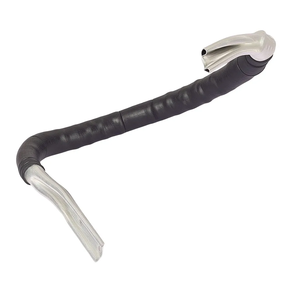 For Logging Work Black silver Replacement Handle Alloy Construction Ergonomic Design Lightweight Build Comfortable Grip