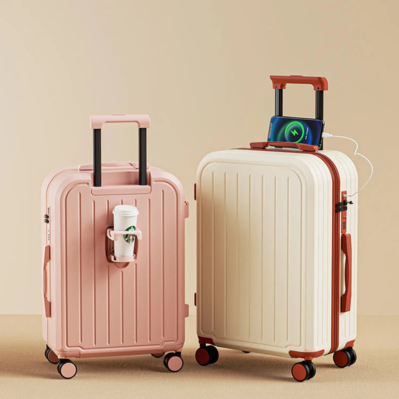 Luggage new small fresh suitcase boarding trolley box Simple male and female students password box