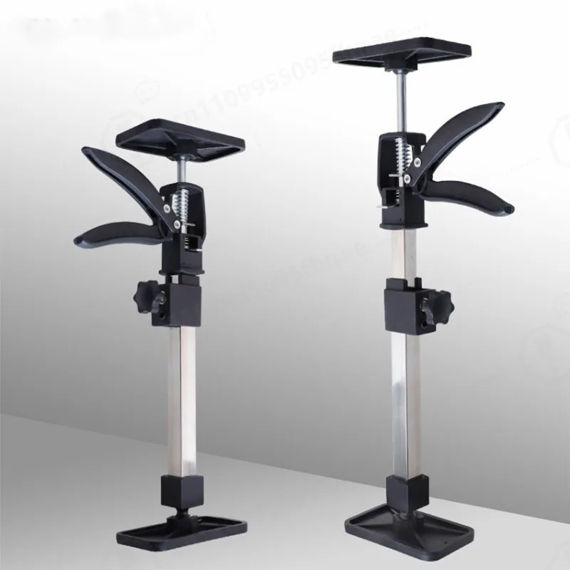 Stainless Steel Telescopic Elevating Support Bracket Labor Saving Stand For Cabinet Furniture Construction Mounting Helper Tool