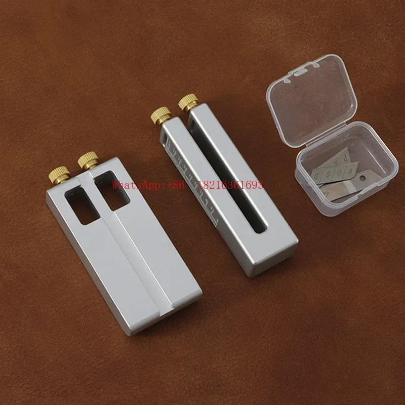 

2026GOOD Small Handheld Aluminum Alloy Belt Cutting Machine, Cutting Machine, Manual DIY Leather Tools