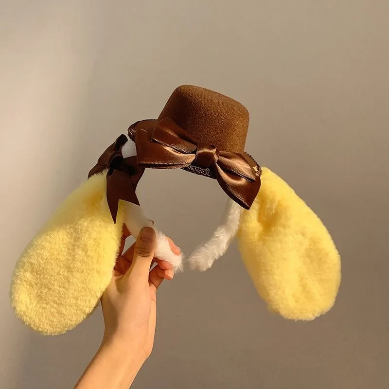 جديد أفضل قبعة عقال تأثيري دبوس الشعر القوس آذان القط إكسسوارات الشعر عطلة أداء حفلة إكسسوارات الشعر #1