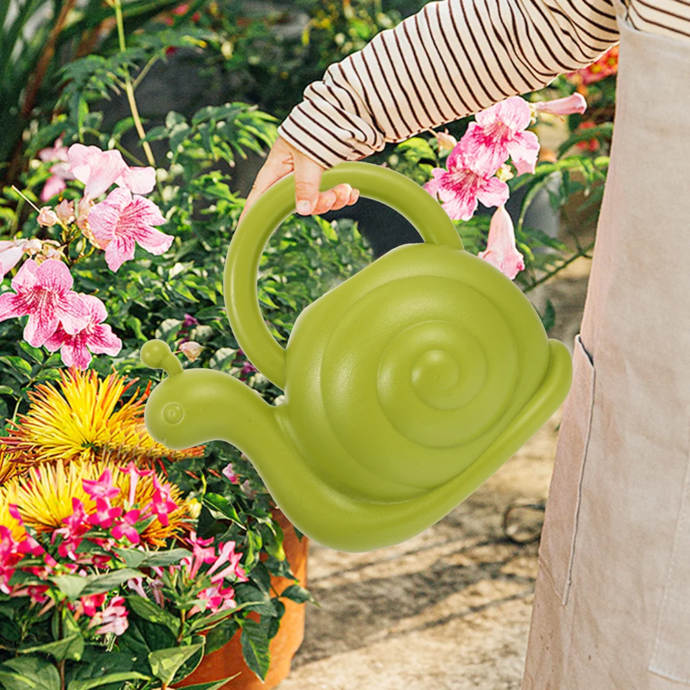 

2Pcs Animal-Shape Watering Pot Snail and Chic Water Sprinkler for Succulent Flowers Balcony Garden Use
