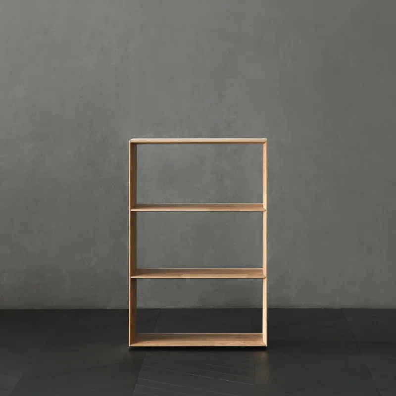 yj5 Nordic Modern Minimalist Solid Wood Storage Rack Combination Sideboard Lacquered Four-Drawer Cabinet