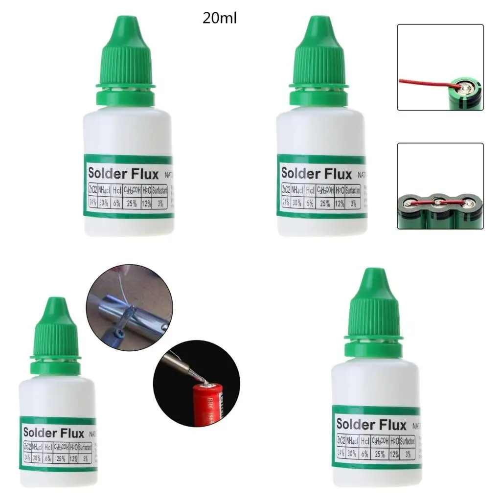 652F Professional 25ml Flux Strong Rosin Soldering Agent No Clean Watteries Flux