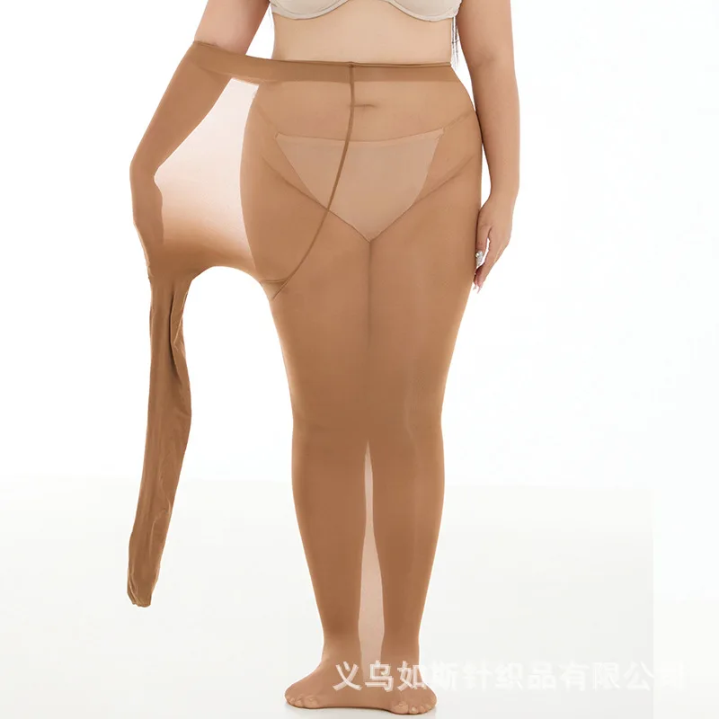 2026 New Design 60- 90kg Plus Size Pantyhose Durable Crotch Brown 40d Carnival Tights Wine Red Fashion Color Women Tights