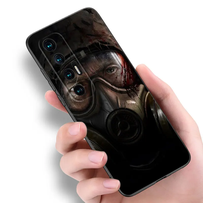 Game Stalker Clear Sky Phone Case For Xiaomi Mi 9 SE 8 10 10T 11 12 13 Lite 9T 11T 12S 12T 13T Pro 5G 11i 12X Black Cover