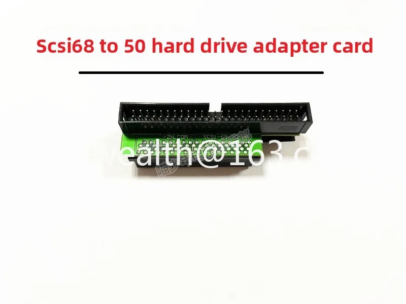 68Pin male to 50pin male adapter SCSI 68 to 50 rpm hard disk adapter card 68 pins to 50 pins