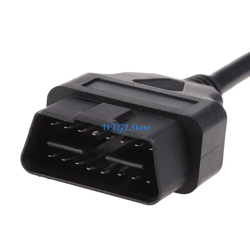 

37JE OBD2 16-контактный разъем автомобиля OBD для разъема корпуса для кабеля автоматического открытия