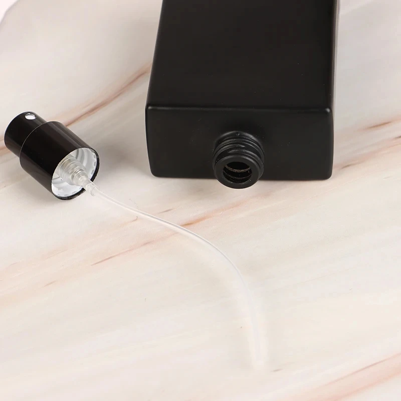 30/50 ml helderzwarte parfumfles glazen lege fles high-end draagbare spray make-up waterfles mist