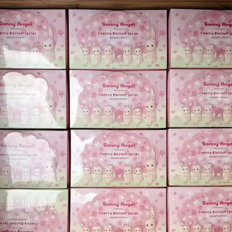 

In Stock New Arrival Sonny Angel Blind Box Series Cherry Blossom Toy Hanami Edition Collect Figure Desktop Toy Kid Birthday Gift