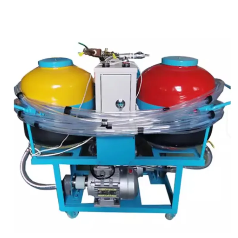 Fully automatic insulation low pressure foaming machine pipe patching pouring machine small polyurethane spraying machine