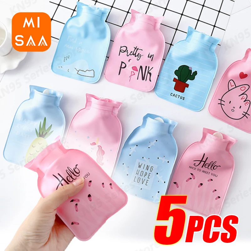 Cute Hot Water Bottle Hand Warmer Bottle For Water Portable Hot Water Thermal Bag Water-filling Hot-water Bag Warming Product