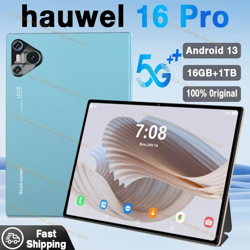 

Планшет 16 Pro, 10 дюймов, 4K, Android 13, 12 + 16 Гб ОЗУ, 1 ТБ ПЗУ, две SIM-карты, snapdragon870, 10000 мАч, GPS