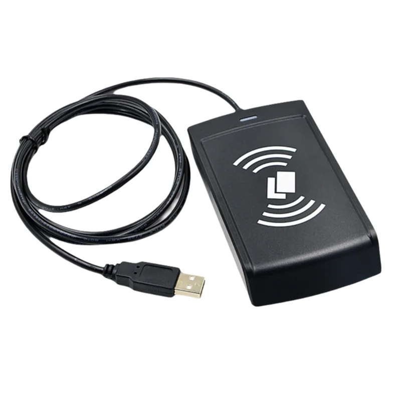 IDUD USB قارئ RFID قارئ البطاقة الممغنطة قارئ بطاقات NFC USB HID قارئ البطاقات الذكية دعم نظام نافذة لينكس