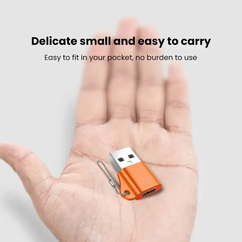 USB3.1 Male to Type-C Female OTG Adapter USB Adapter Data Connector For Samsung S20 Xiaomi Huawei Macbook Phone OTG Connector image 4