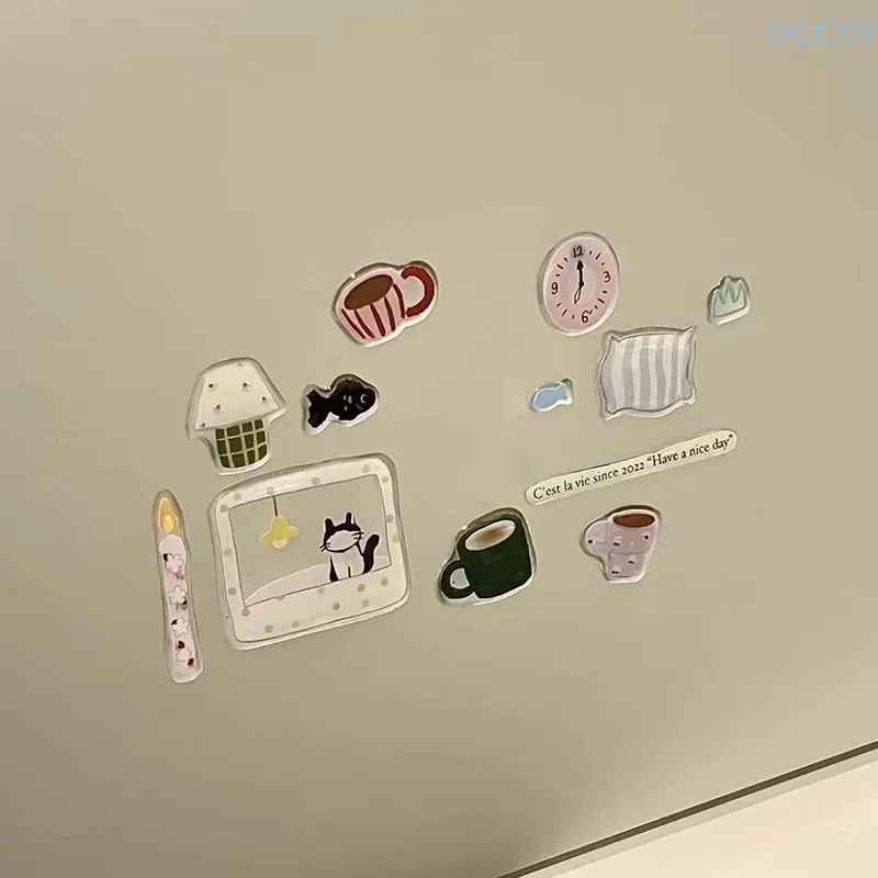 1Set Cute Three-dimensional Stickers Funny Jelly Planner Decorative Stickers Mobile Phone Computer Stickers