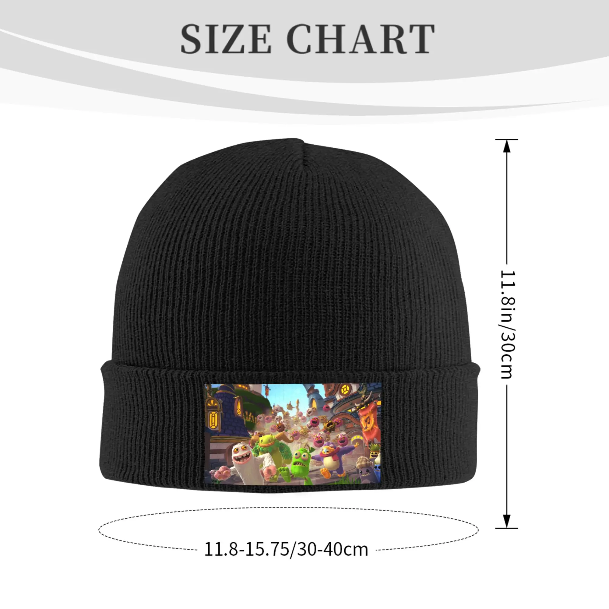 Custom My Singing Monsters Bonnet Hat Hip Hop Knit Hat Men Women Unisex  Warm Winter Skullies Beanies Caps