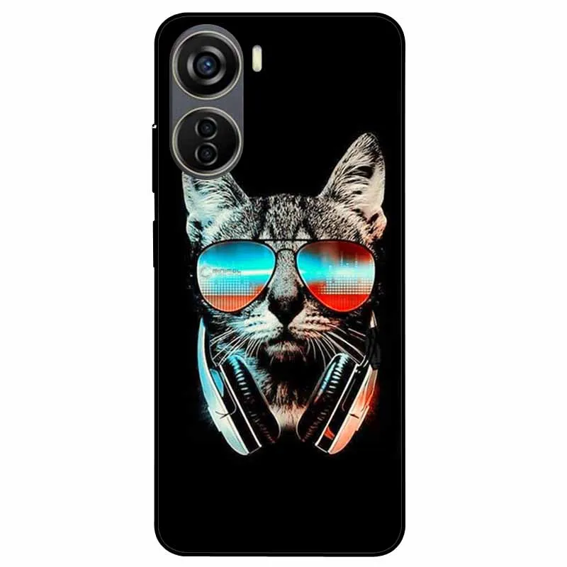 For ZTE Blade V40 Design Case Shockproof TPU Soft Silicone Cases for For ZTE Blade V40 Design 8046 Protective Cover V40Design