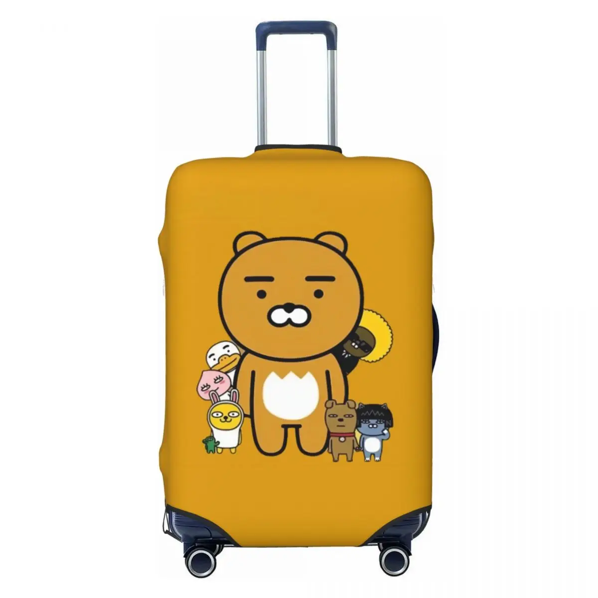 

Пользовательский K-Kakaoed Ryan мультфильм чехол для багажа забавный защитный чехол для чемодана костюм для 18-32 дюймов