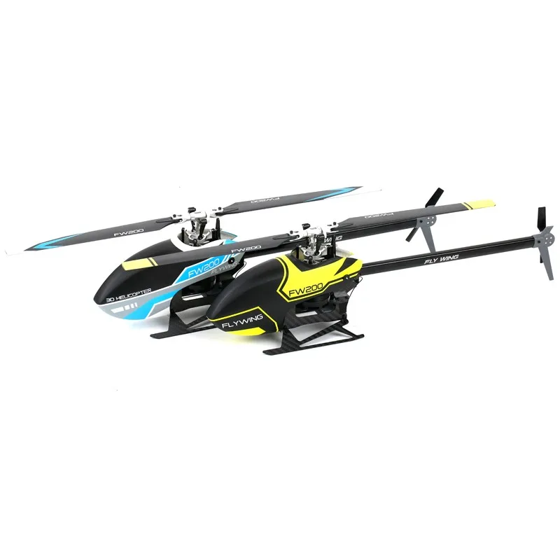 FLYWING FW200 RC Helicopter Combined Paddle Clamp Big Tooth Spindle Cross Shaft Arm Tail Rotor Main Paddle Connecting Rod, Etc