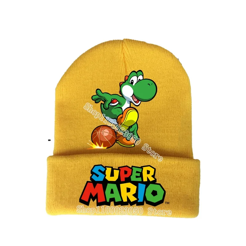 الشتاء سوبر ماريو القبعات الصوفية الكرتون ماريو بروس القبعات الشارع في الهواء الطلق الساخن لعبة محبوك قبعة بنين بنات الكبار هدايا عيد ميلاد