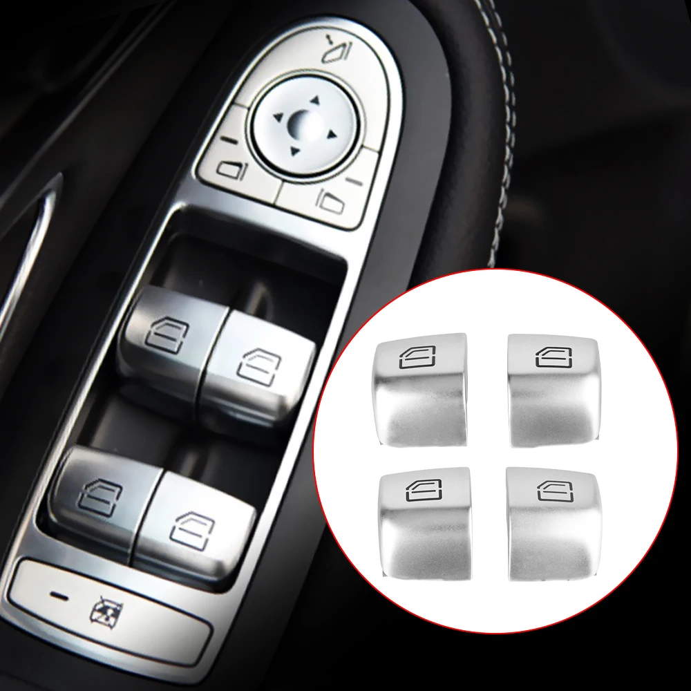 For Mercedes Benz GLC C-Class W205, W253 Replace Auto Parts Glass Control Switch Car Window Switch Repair Button Cover