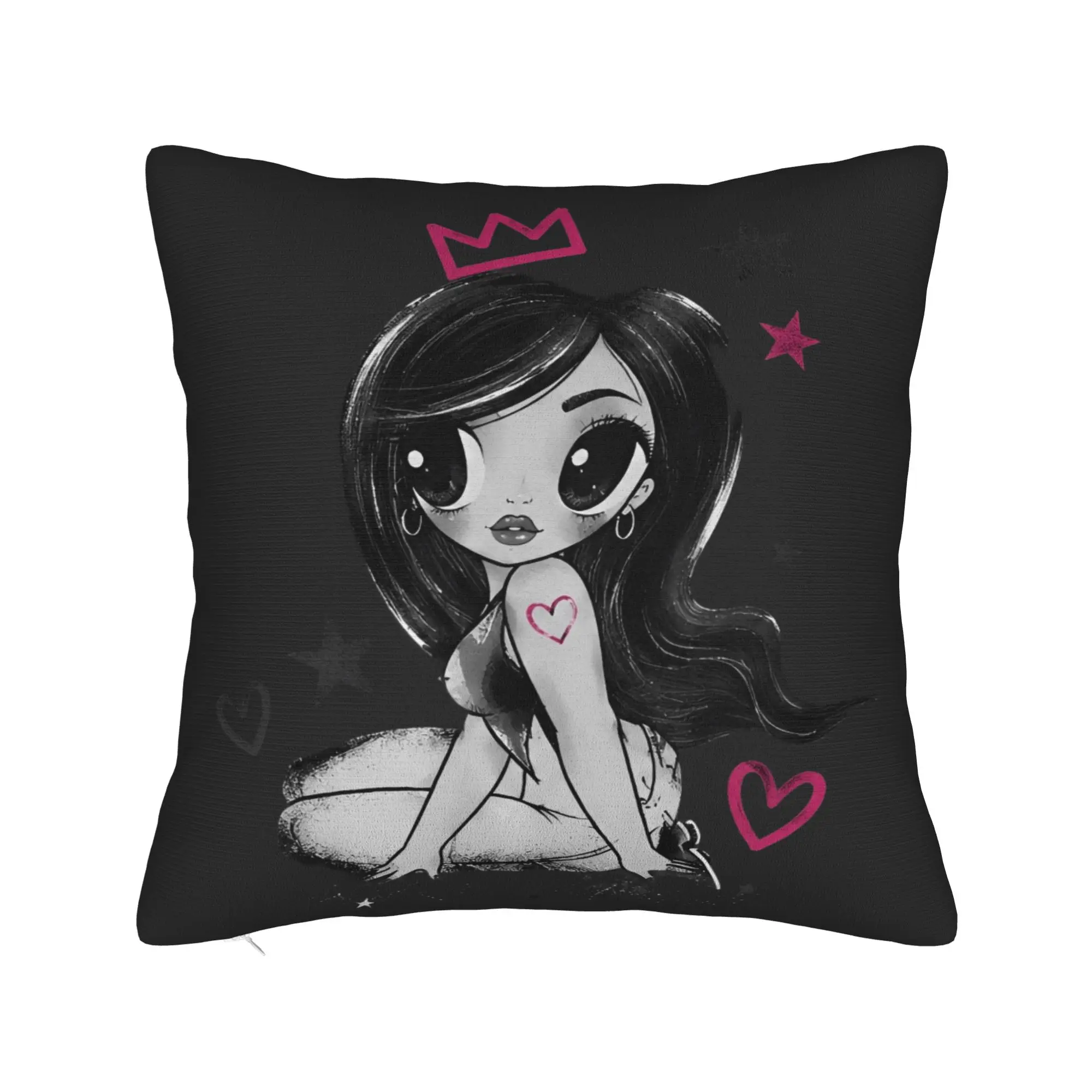 Karols G Tropicoqueta Tour 2026 Pillow Cover  Fashion Pillow Case For Living Room Bed Chair Custom Cushion Cover Gift