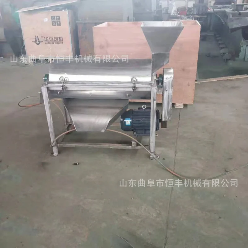 

(Специально для морских перевозок) Машина для удаления косточек и измельчения мякоти личи, манго, персика, лоуата, соковыжималка для ананаса, имбиря, шпината, красного дыни.