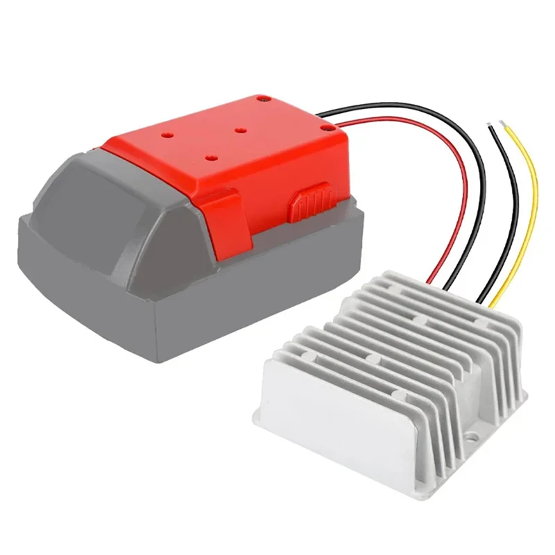

AEE4-Step Down DC Voltage Converter For Milwaukee Power Wheel Inverter Buck Boost Voltage Regulator Connector DIY Adapter