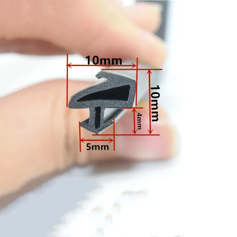 5M EPDM Seal Door And Window Rubber Strip Waterproof Dustproof Soundproof Sealing Plastic Steel Window Home Hardware
