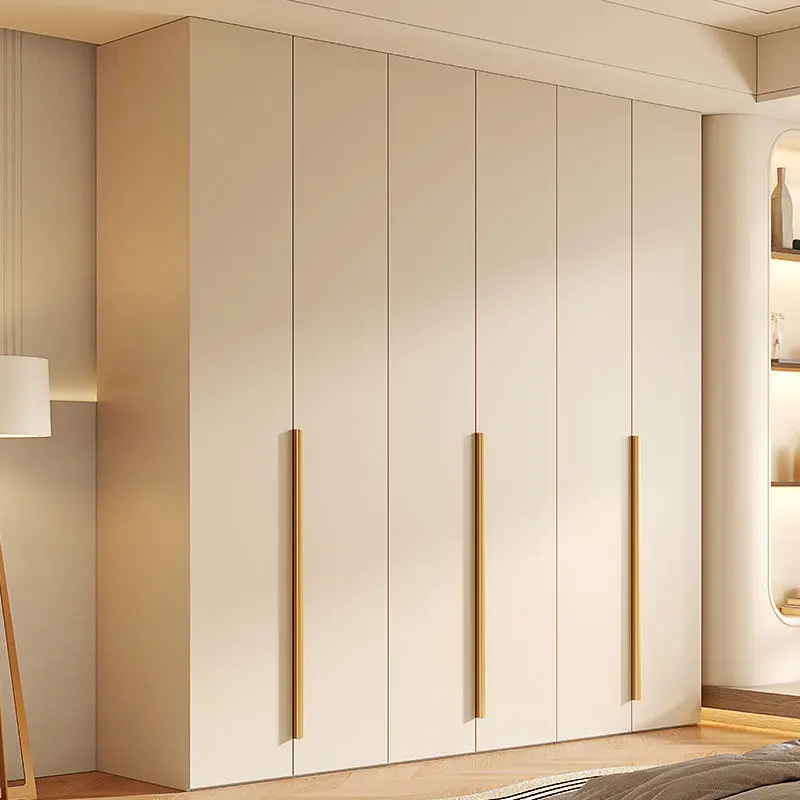 New solid wood cream style wardrobe