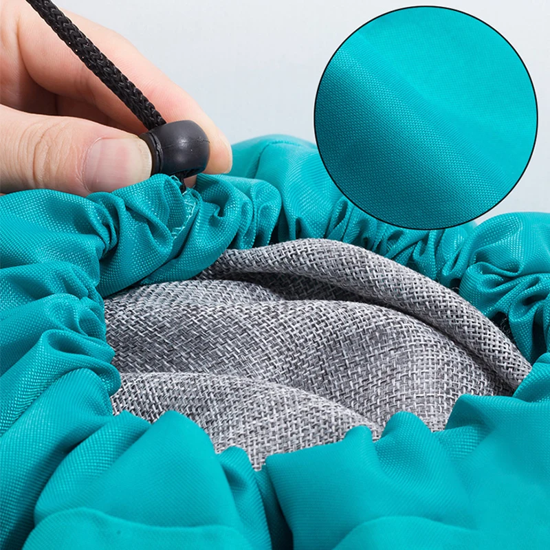 1 PC Smile Shape Nylon Laundry Bag Wash Me Travel Storage Pouch Machine Washable Dirty Clothes Organizer Wash Drawstring Bag