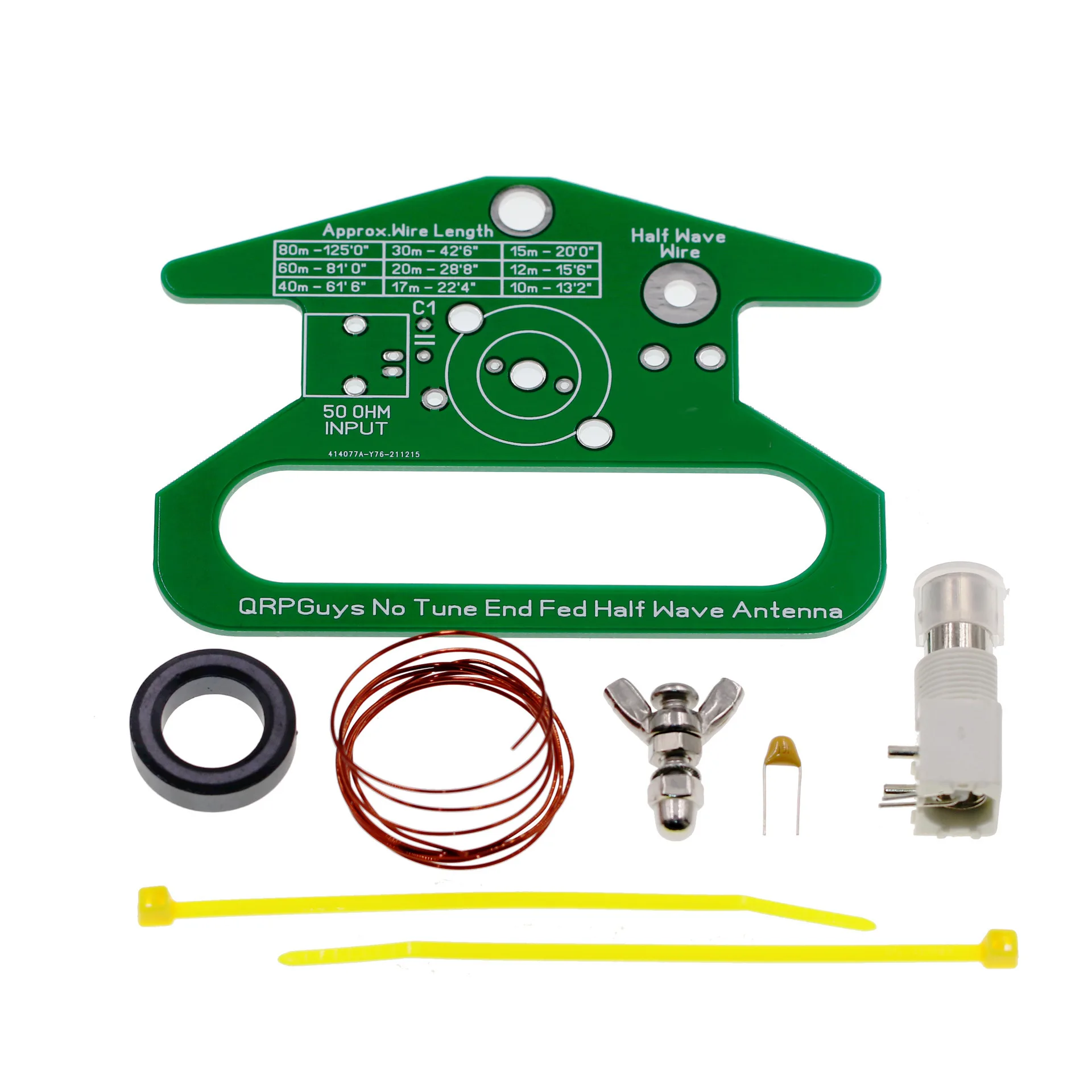 

49:1 Balun Matching Transformer | Shortwave Untuned Antenna Component for RX/TX Transmission & Reception