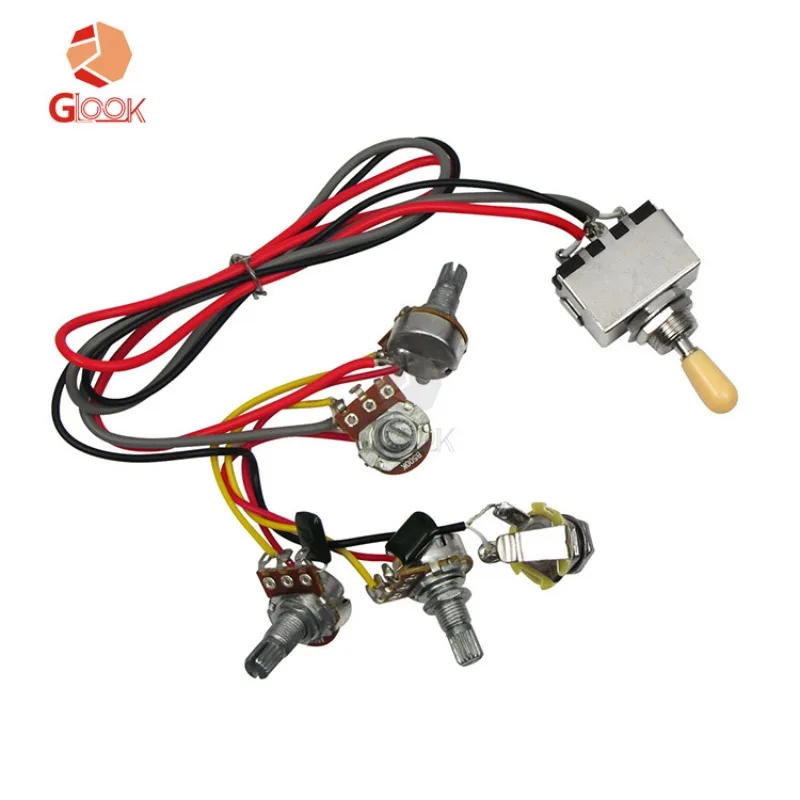 

LP Electric Guitar Circuit-2T2V Circuit, Electric Guitar Plug-in Full Set of Circuit, Musical Instrument Accessories